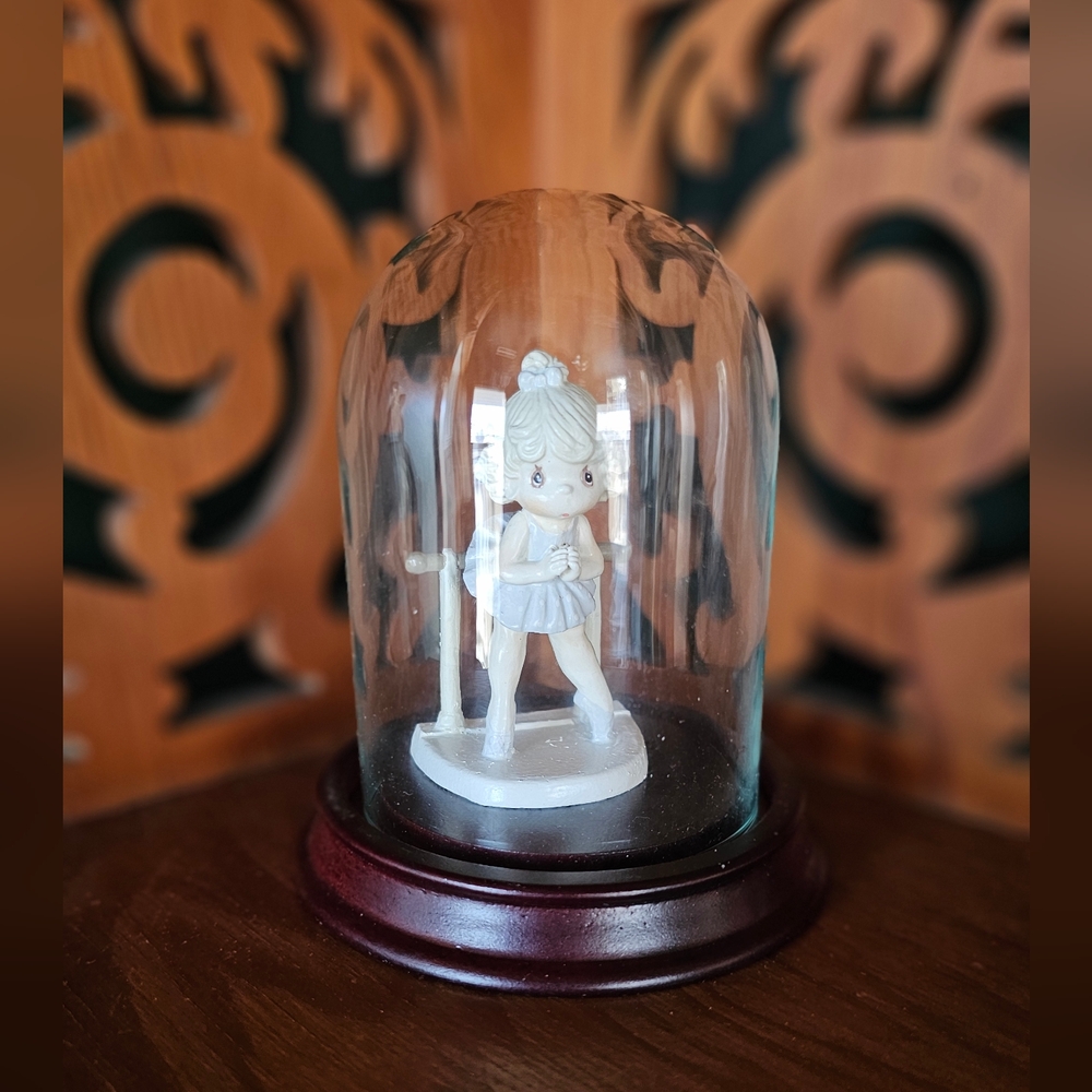 Vintage 1993 Enesco Precious Moments Ballerina, Dance, Keep Me On My Toes